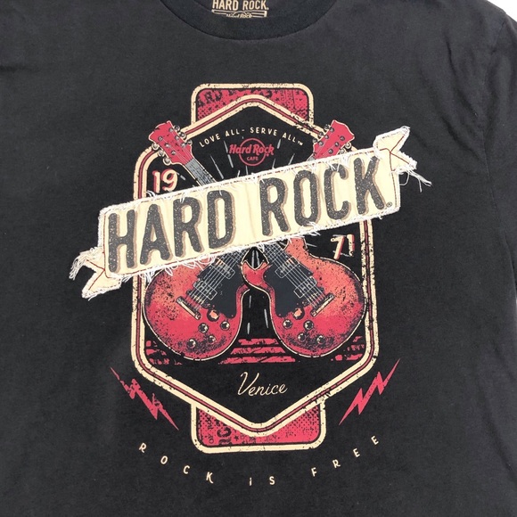 Hard Rock Venice Love All Serve All Embroidered - Picture 2 of 6